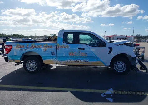 2023 Ford F-150 Xl из США, поврежденный, VIN 1FTEX1CB0PKF60992